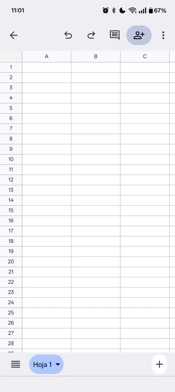 Google Sheets — captura de tela 6